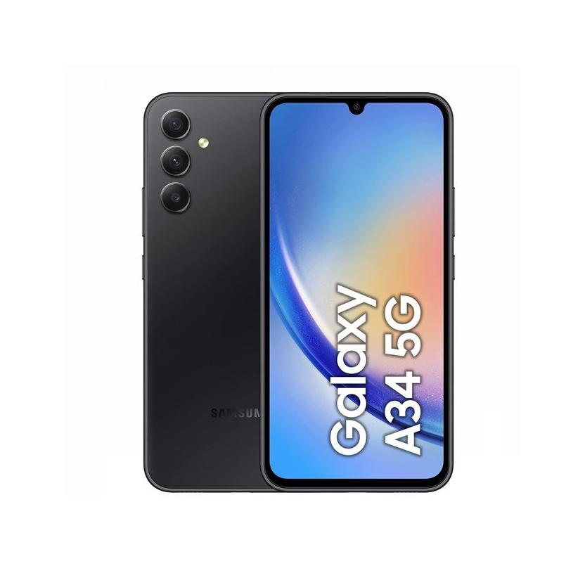 Galaxy A34 5G 6/128-Awesome Graphite-iStoreMilano
