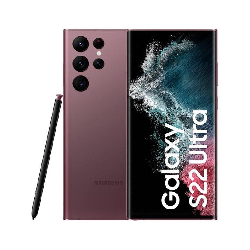 Galaxy S22 Ultra 5G 12/256-Burgundy-iStoreMilano