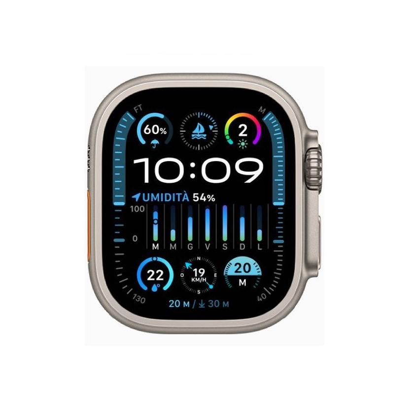 Watch Ultra 2 49mm GPS Cellular-Titanio-iStoreMilano