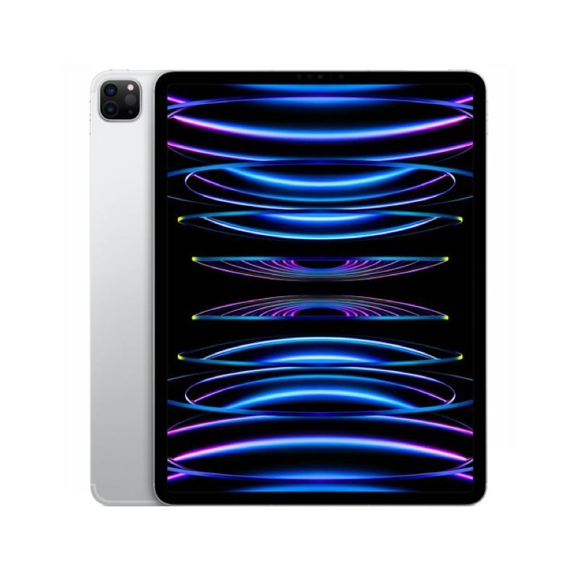 iPad Pro 12.9 128gb cellular 2022 6a gen-Argento-iStoreMilano