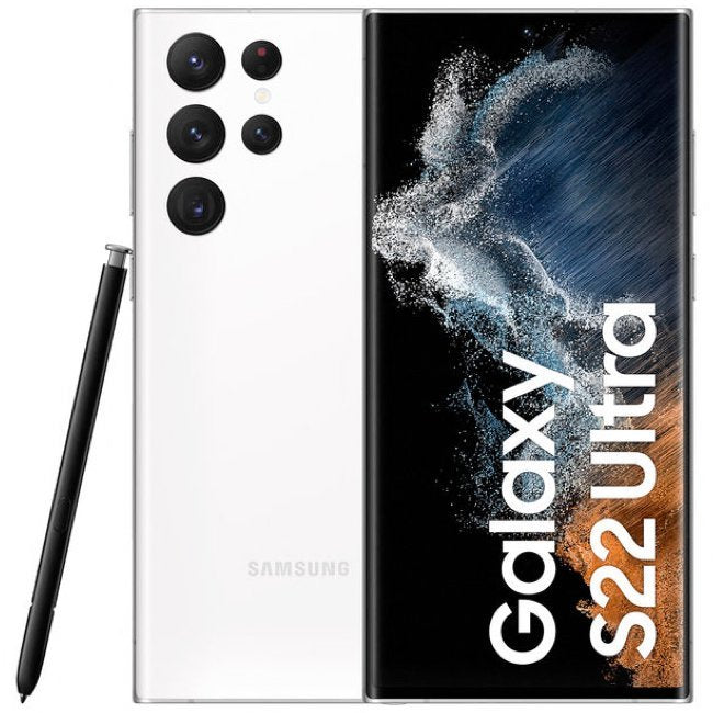 Galaxy S22 Ultra 5G 12/256-Phantom White-iStoreMilano