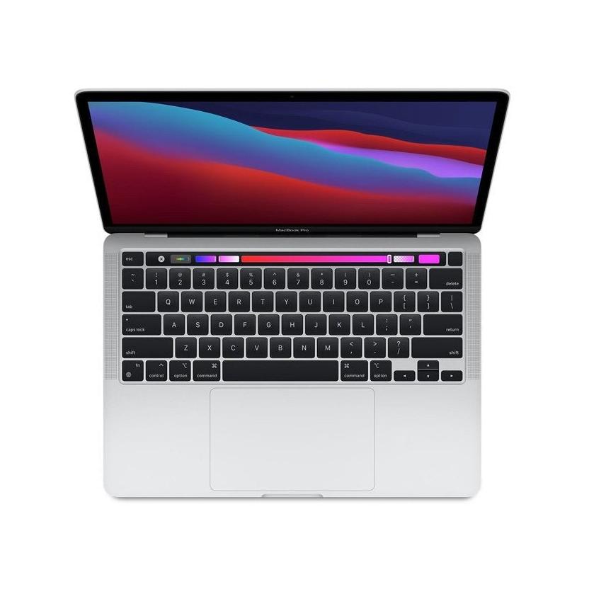 MacBook Pro 13" M1 8-Core CPU 8-Core GPU 8GB 256GB A2338-Silver-iStoreMilano