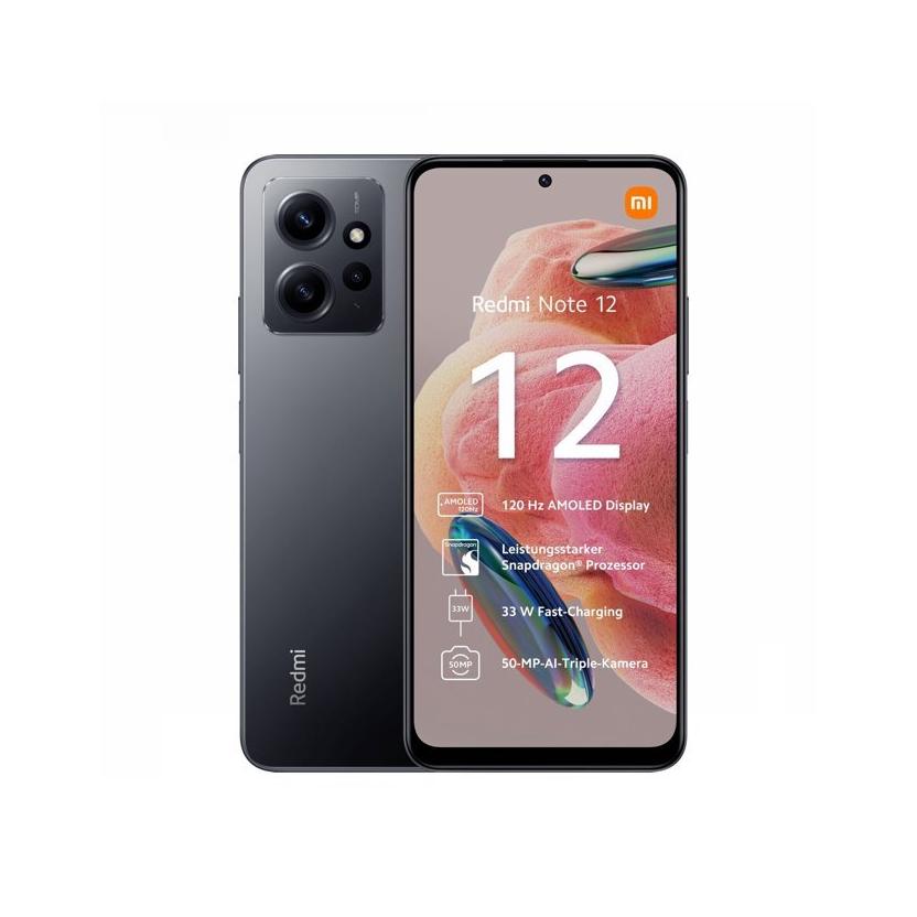 Redmi Note 12 4G 4/128-Onyx Gray-iStoreMilano