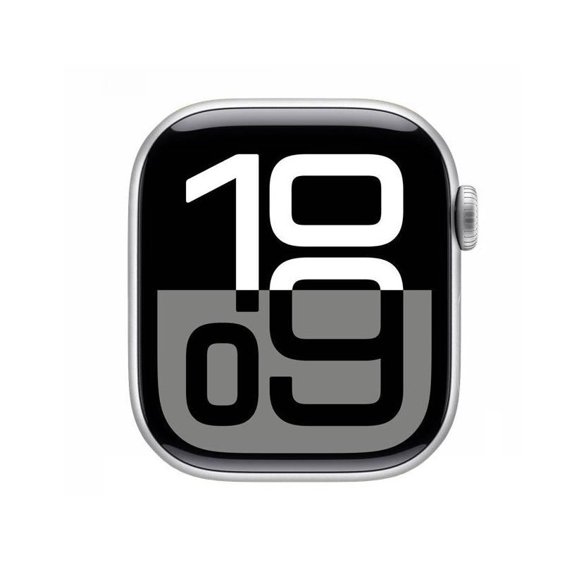 Watch 10 46mm GPS-Argento-iStoreMilano
