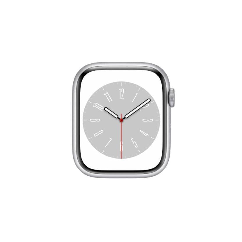 Watch 8 45mm GPS Cellular-Silver Stainless Case-iStoreMilano