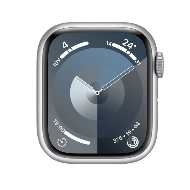 Watch 9 45mm GPS-Argento-iStoreMilano