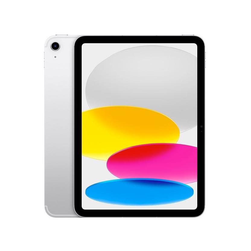 iPad 10.9 256gb cellular 10a gen-Argento-iStoreMilano