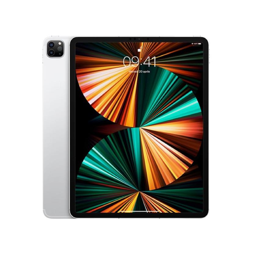 iPad Pro 12.9 128gb cellular 2021 5a gen-Argento-iStoreMilano