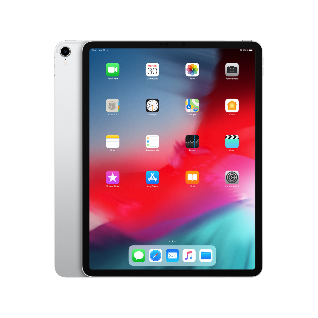 iPad Pro 12.9 512gb cellular 3a gen-Silver-iStoreMilano